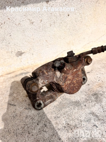 Спирачен апарат заден ляв за Шевролет каптива 2008г, снимка 3 - Части - 51851166
