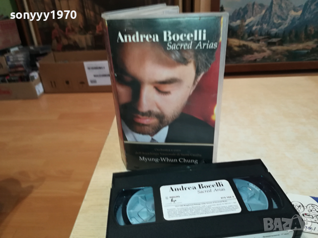 BOCELLI VHS VIDEO КАСЕТА 2003240826