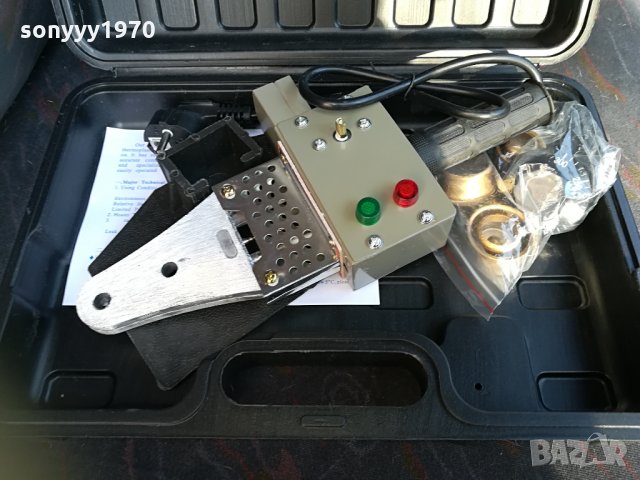 НОВА лепачка за пвс тръби С КУФАР 2104211004, снимка 5 - Други инструменти - 32627560