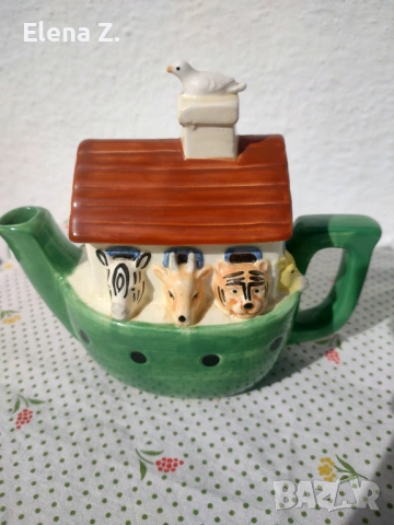 Забавен чайник Ноевия ковчег на Bob Hersey, снимка 2 - Декорация за дома - 53570353