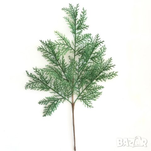 Изкуствено растение Листо лист стрък кипарис, снимка 3 - Декорация за дома - 43807881