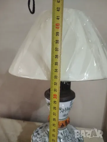 Стара настолна лампа, снимка 5 - Настолни лампи - 47554582