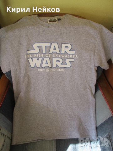 Оригинална тениска на последния Star Wars (размер М) , снимка 2 - Тениски - 27812093