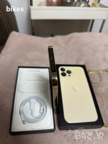 iPhone 13 Pro Max Gold 128gb 89%🔋, снимка 7 - Samsung - 53012957