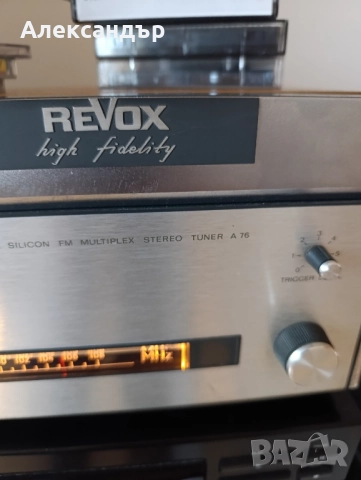 Тунер Revox A76, снимка 3 - Ресийвъри, усилватели, смесителни пултове - 52580189