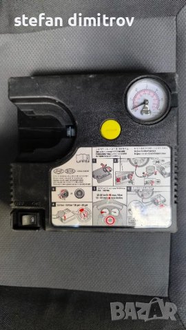 Компресор за помпане на гуми с букса за автомобилна запалка ., снимка 6 - Аксесоари и консумативи - 50340750