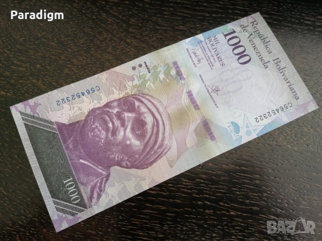 Банкнота - Венецуела - 1000 боливара UNC | 2017г.