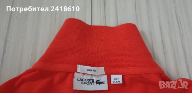 Lacoste Pique Cotton Slim Fit Mens Size 7 - 2XL ОРИГИНАЛ! Мъжка Тениска!, снимка 14 - Тениски - 49337020