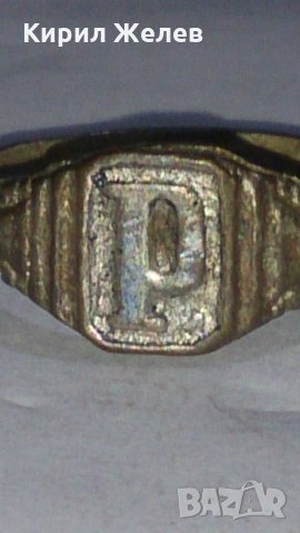 Старинен пръстен сачан над стогодишен - 60181, снимка 2 - Антикварни и старинни предмети - 29011530