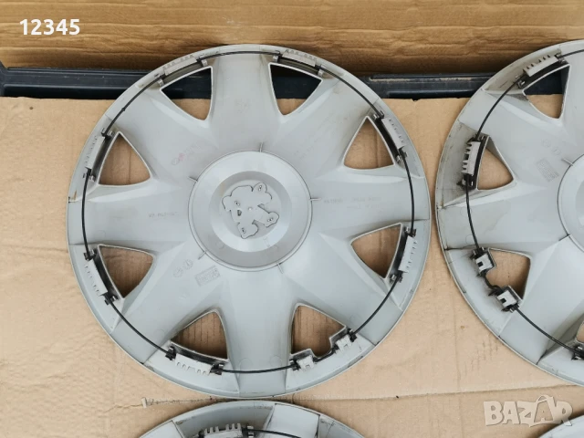 оригинални тасове за PEUGEOT/ПЕЖО 16” /1400295980 -№34, снимка 14 - Аксесоари и консумативи - 50613719