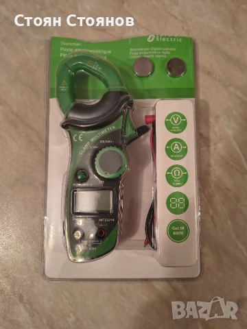 Цифров мултицет с амперклещи Schneider