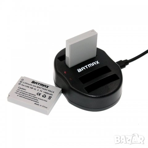 Зарядно за батерия за Canon NB-5L, NB 5L, NB5L, S110, SX200, SX210, SX220, SX230, IS,HS,IXUS