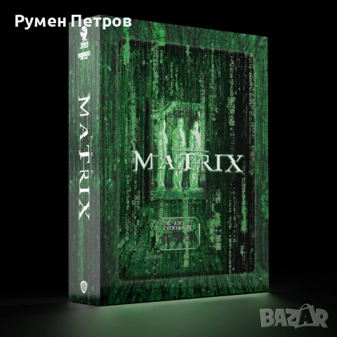 THE MATRIX - 4K+Blu Ray Steelbook - TITANS OF CULT Special 3 DISC Edition, снимка 2 - Blu-Ray филми - 36575153