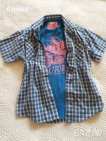 Лот тениски Zara,  George и ризи , къси панталони H&M 134 140, снимка 4 - Детски тениски и потници - 28828494