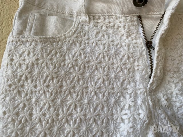 Къси панталонки с бродерия - ХС/С, снимка 2 - Къси панталони и бермуди - 40177599