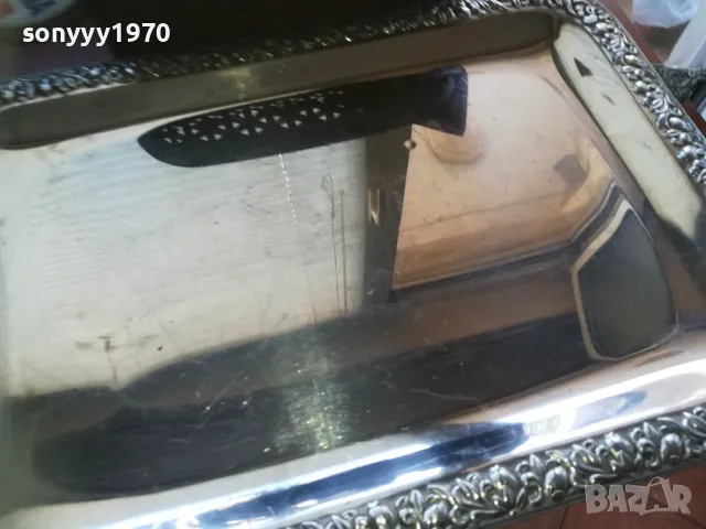 ПОДНОС ОТ ФРАНЦИЯ 3110241023, снимка 4 - Антикварни и старинни предмети - 47783847