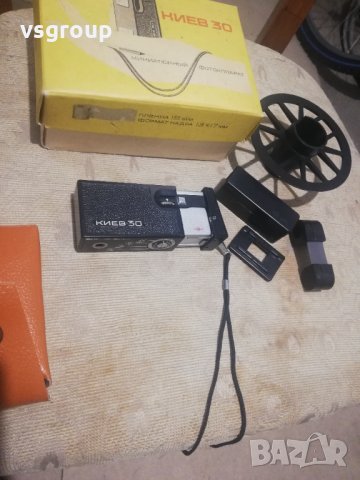 Фотоапарат Киев 30 с кутия, снимка 6 - Антикварни и старинни предмети - 35636612