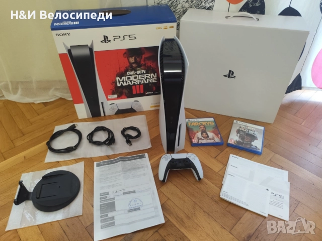 Playstation 5 Disc Edition КАТО НОВ !!!