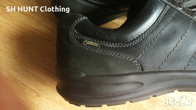 ECCO GORE-TEX Leather Shoes размер EUR 44 обувки естествена кожа водонепромокаеми - 436, снимка 3 - Ежедневни обувки - 43231745