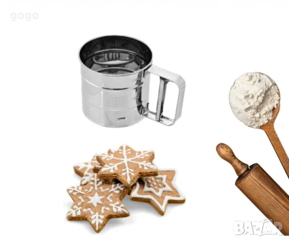 Сито за брашно и пудра захар, снимка 3 - Други - 48395337