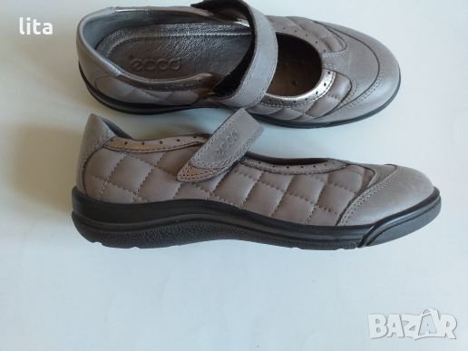 Обувки за момиче ECCO ест.кожа Размер 34, снимка 5 - Детски обувки - 26614091