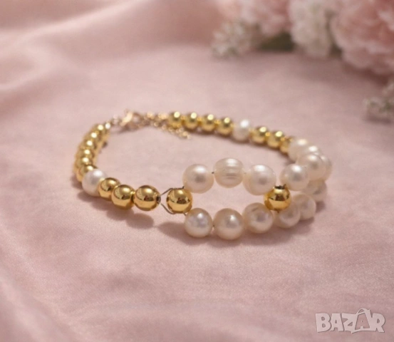 Бижута с естествени, култивирани перли - Авторска, бутикова бижутерия със сертификат, снимка 5 - Подаръци за жени - 53412691