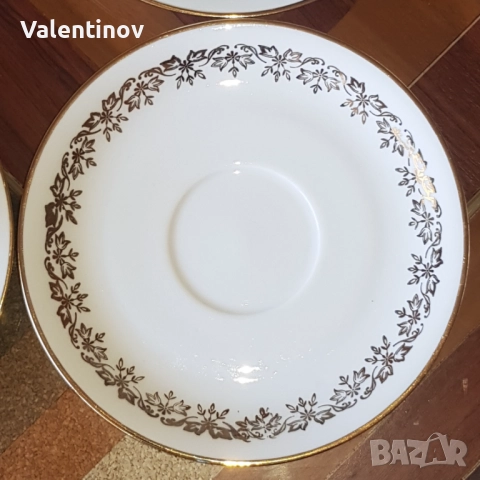 Старинен порцеланов сервиз за кафе- Франция , снимка 3 - Сервизи - 51741500