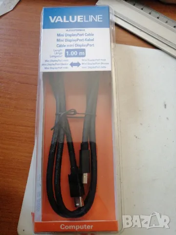 Кабел Mini DisplayPort 1метър.