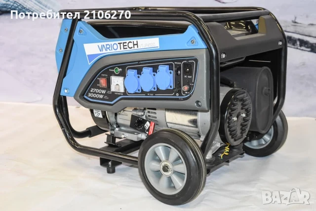 Бензинов генератор VARIO vt-JP4500, снимка 4 - Други машини и части - 51296368