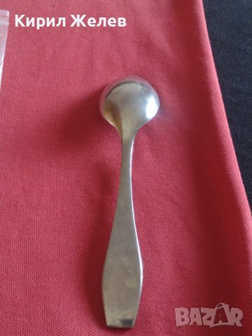 Стара лъжица от соца масивна перфектно състояние за КОЛЕКЦИЯ ДЕКОРАЦИЯ 42181, снимка 6 - Други ценни предмети - 43845432