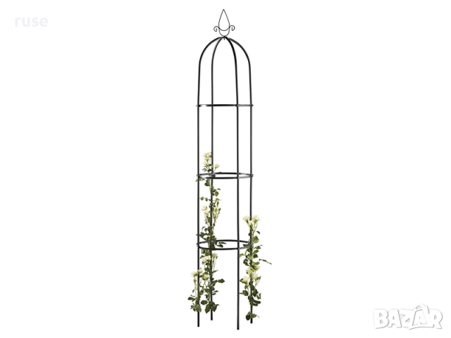 НОВИ! Обелиск стойка за пълзящи растения 200x40х40см, снимка 2 - Градински мебели, декорация  - 52399487