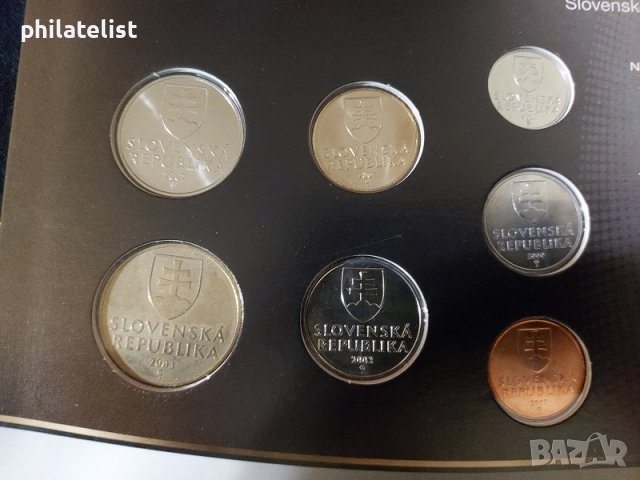 Словакия - Комплектен сет от 7 монети, снимка 3 - Нумизматика и бонистика - 37782540