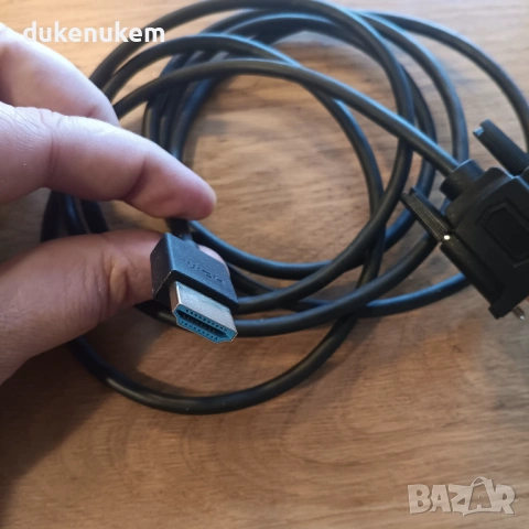 HDMI към VGA кабел  – 1080p Full HD, 1.8 м, снимка 8 - Кабели и адаптери - 53257978