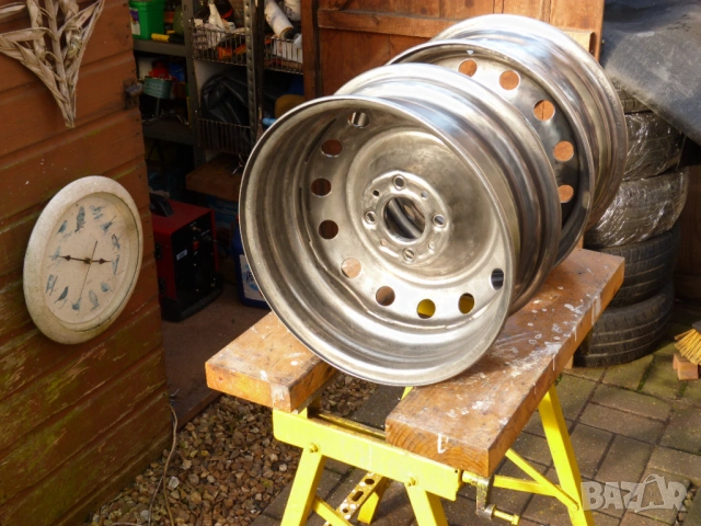 Citroen Peugeot x4 15 x 6J ET18 65.1 прахово боядисани джанти с гуми, снимка 15 - Гуми и джанти - 53605182