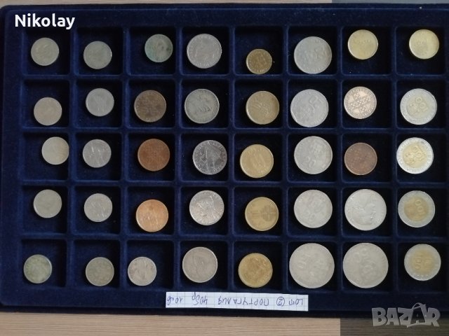 МОНЕТИ, LOT по 40 бр, ИТАЛИЯ, ПОРТУГАЛИЯ, ЮГОСЛАВИЯ, снимка 4 - Нумизматика и бонистика - 28559047
