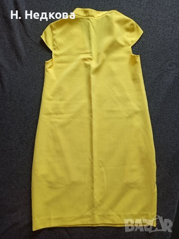 Reserved жълта рокля, снимка 6 - Рокли - 40594919