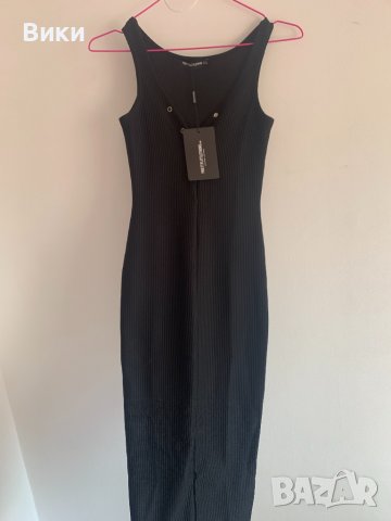 Черна рокля XXS, снимка 7 - Рокли - 39943700