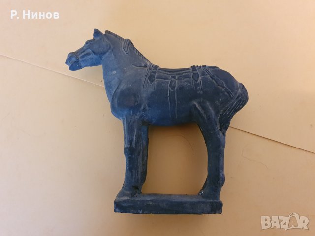 керамична статуетка на кон от Теракотената армия от Сиан, снимка 2 - Антикварни и старинни предмети - 35223803