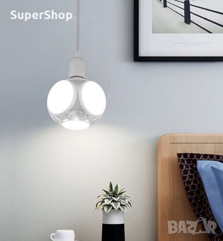 Сгъваема LED крушка във формата на топка E27 лед осветление, снимка 2 - Крушки - 35116333