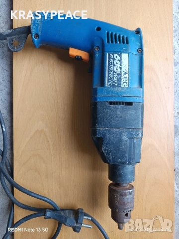 AEG  биеща дрелка-НЕРАБОТЕЩА