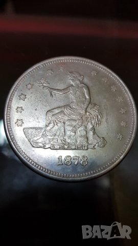 Монета  1878 1$
