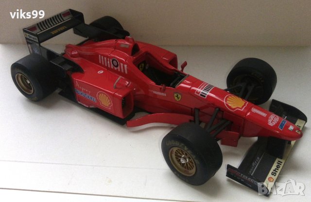 Ferrari F310 1996 М. Schumacher 1:20 Maisto Thailand, снимка 6 - Колекции - 41102899