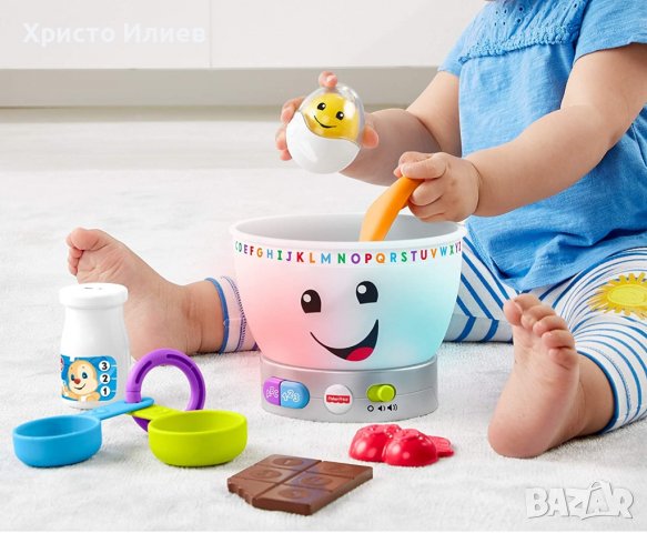 Fisher Price Музикална Светеща Купа за Детска Кухня