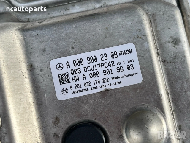 Компютър AdBlue за MERCEDES 2.1 дизел EU-6 Мерцедес Спринтер W906 A0009002808 0281032176 BOSCH 2017, снимка 2 - Части - 51522274