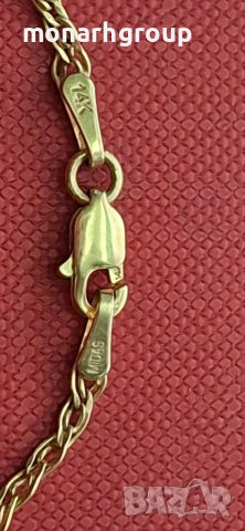 Златна верижка с висулка, снимка 7 - Колиета, медальони, синджири - 53216199
