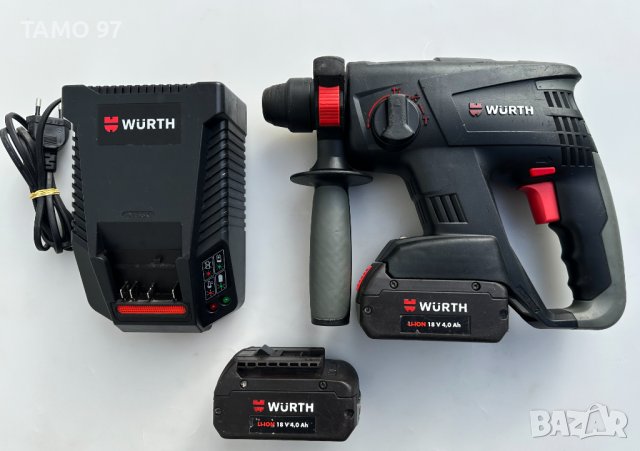 Wurth H 18-MA Compact - Безчетков перфоратор 2x18V 4.0Ah