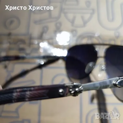 Мъжки луксозни слънчеви очила Chrome Hearts Blade Hummer 2, снимка 7 - Слънчеви и диоптрични очила - 47467385