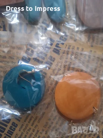 Комплект обеци стил Бохемия НОВИ, снимка 3 - Обеци - 50057037