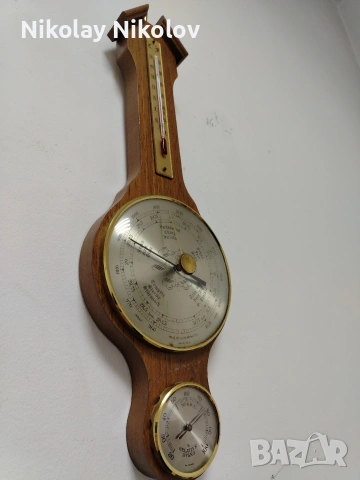 Дървен стенен барометър , снимка 7 - Декорация за дома - 53144886