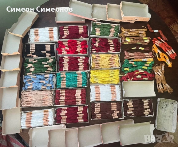 Памучни конци - мулине!, снимка 2 - Арт сувенири - 51159060